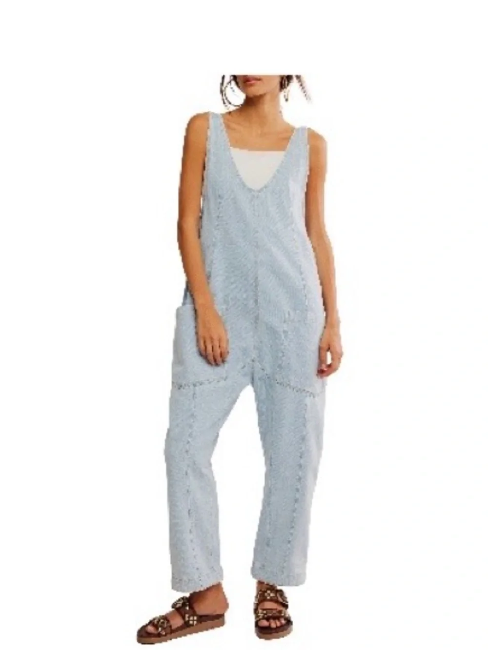 Free People High Roller overalls